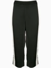 DKNY MONOCHROME CROPPED TROUSERS