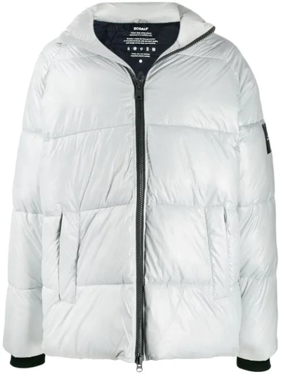 Ecoalf Finland Down Jacket In Neutrals