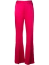 ADEAM HIGH-WAISTED FLARED TROUSERS