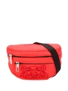 KENZO TIGER EMBROIDERY BELT BAG