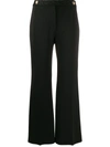 GIVENCHY BRAID CROPPED FLARED TROUSERS