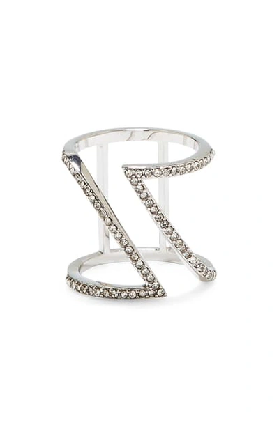 Vince Camuto Pave Ring In Silver