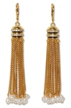 VINCE CAMUTO TASSEL FRINGE EARRINGS,VJ-402323