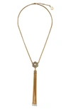 VINCE CAMUTO TASSEL PENDANT NECKLACE,VJ-500815