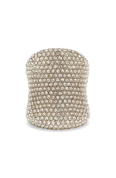 Vince Camuto Pave Band Ring In Silver