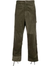 ENGINEERED GARMENTS BOXY FIT TEXTURED TROUSERS