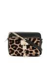 DKNY LEOPARD PRINT MINI BAG