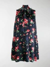 MAGDA BUTRYM FLORAL PRINT SHIFT DRESS,ULURUDRESS14462910
