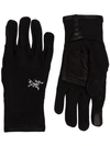 ARC'TERYX RIVET LOGO EMBROIDERED GLOVES