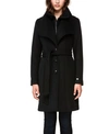 SOIA & KYO BELTED SINGLE BREASTED COAT, CREATED FOR MACY'S