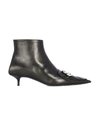 BALENCIAGA FRINGE KNIFE BOOTIE SHINY,11065804