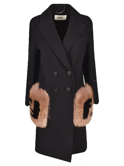 Fendi Fur Pocket Coat