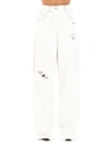 OFF-WHITE OFF-WHITE OVERSIZE TOMBOY JEANS,11065847