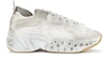 Acne Studios Manhattan Tumbled Low-top Sneakers In White