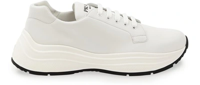 Prada America's Cup Sneakers In White