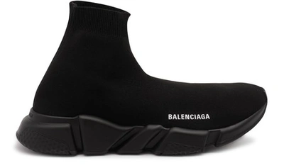 Balenciaga Speed High-top Sock Trainers In Black