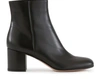 GIANVITO ROSSI LEATHER ANKLE BOOTS,GIA287Y7BCK