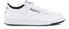 REEBOK CLUB C 85 TRAINERS,AR0457/INT-WHITE/NAVY