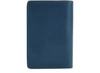 Il Bussetto Leather Card Holder In Poseidon Blue