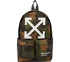 OFF-WHITE Quote backpack,OMNB003E19521057 9901
