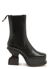 LOEWE LEATHER ANKLE BOOTS,453.29.551/1100