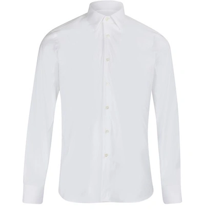 Prada Stretch Shirt In White