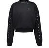 Off-white Diag Backbone Over Sweatshirt In Black Silver