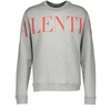 VALENTINO NEW LOGO ROUND NECK COTTON JUMPER,SV3MF05N/5FP/KVM