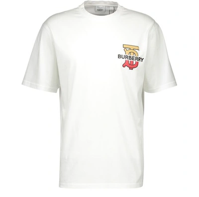 Burberry Monogram Motif Oversized T-shirt - 白色 In White