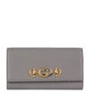 GUCCI LEATHER ZUMI WALLET,14994307