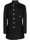 YOHJI YAMAMOTO MILITARY-INSPIRED BUTTON-UP COAT