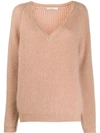 MES DEMOISELLES V-NECK JUMPER