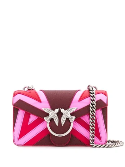 Pinko Love Crossbody Bag In Red