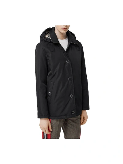Burberry Southport Hood Ls In Black
