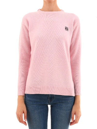 Loewe Anagram Sweater Pink
