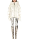Nicole Benisti Hooded Padded Jacket In White