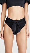 AGUA BENDITA ISABELLA BIKINI BOTTOMS BLACK XL,AGUAB30007