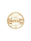 BURBERRY GOLD-PLATED MONOGRAM RING