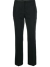 Alexander Mcqueen Alexander Mc Queen Cigarette Trousers In Black