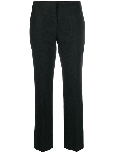 Alexander Mcqueen Alexander Mc Queen Cigarette Trousers In Black