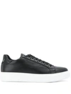 PHILIPP PLEIN PERFORATED LOGO SNEAKERS