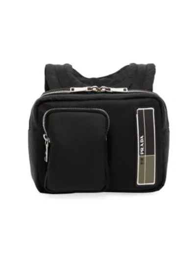 Prada Tessuto Soft Backpack In Nero