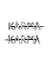 ASHLEY WILLIAMS CLEAR KARMA CRYSTAL HAIR PINS