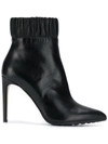 CHLOE GOSSELIN RUCHED ANKLE BOOTS