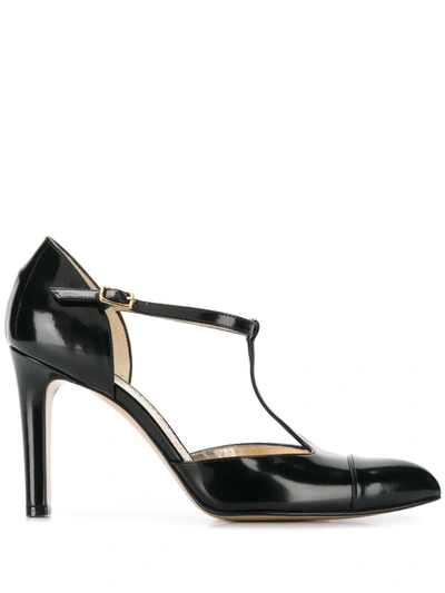 Antonio Barbato T-bar Pumps In Black