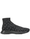 FERRAGAMO GANCINI SOCK SNEAKERS