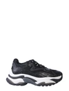 Ash Chunky Low Top Sneakers In Black
