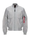 Alpha Industries Bomber In Grey