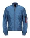 Alpha Industries Bomber In Slate Blue