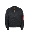 Alpha Industries Jackets In Black